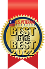 Image of the U.S. Veterans Magazine 2022 Best of the Best logo