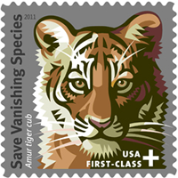 Save Vanishing Species stamp 