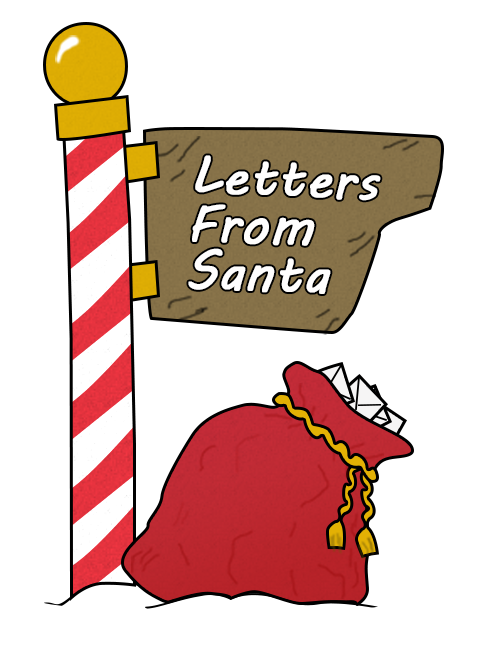 North Pole - Letters from Santa graphic