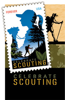 Celebrate Scouting stamp