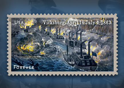 Gettysburg, Vicksburg Civil War stamps issued