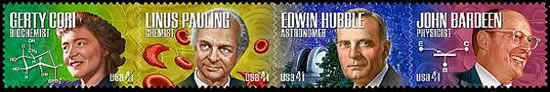 American Scientists stamps
