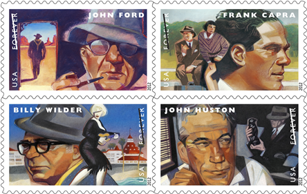 U.S. Postal Service Honors Capra, Ford, Huston and Wilder