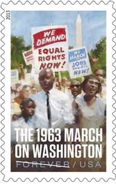 Postal Service Issues March on Washington Stamp