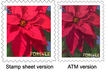 Poinsettia Forever Stamps