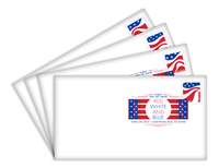 Red, White and Blue Forever Stamps Unfurled Today