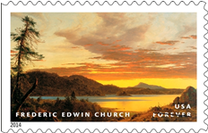Frederic Edwin Church stamp