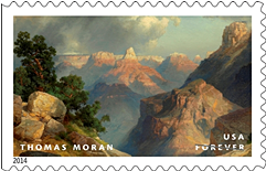 Thomas Moran stamp