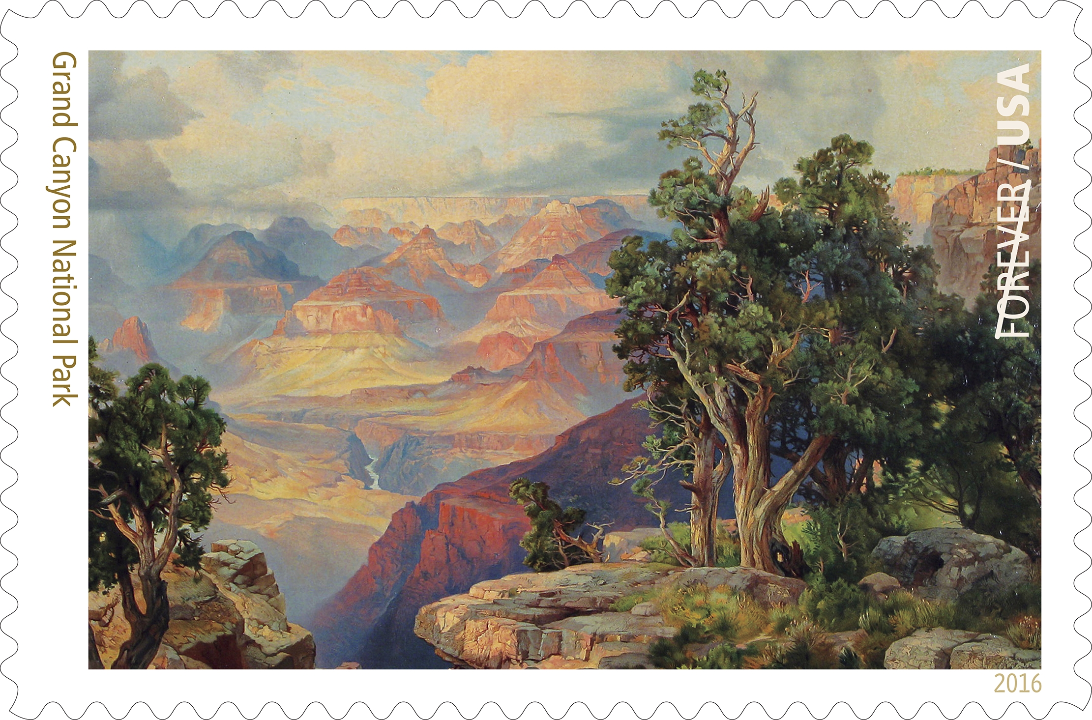 Grand Canyon National Park celebrated in National Parks series