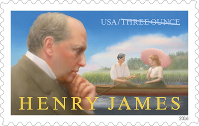 Henry James in Literary Arts stamp series