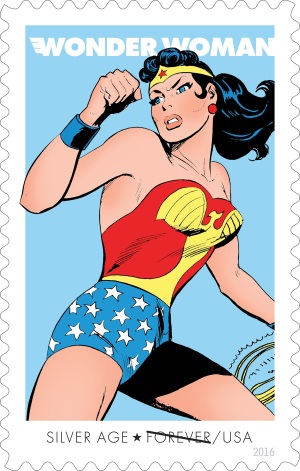 Wonder Woman’s 75th Anniversary Celebrated on Forever Stamps