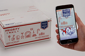 USPS augmented reality app builds holiday excitement