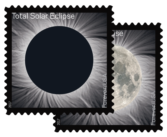 Total Eclipse of the Sun Forever Stamp to be Issued Tomorrow