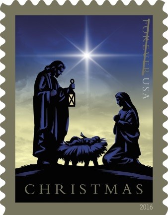 USPS Holiday stamps
