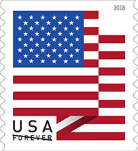 U.S. Postal Service to Dedicate U.S. Flag Forever Stamps