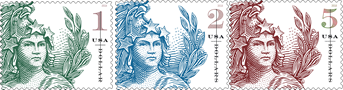 Statue of Freedom stamps
