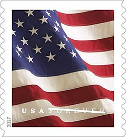 new U.S. Flag stamp