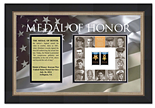Medal of Honor Korean War framed art