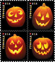Jack-o’-lanterns
Forever Stamps at Anoka
