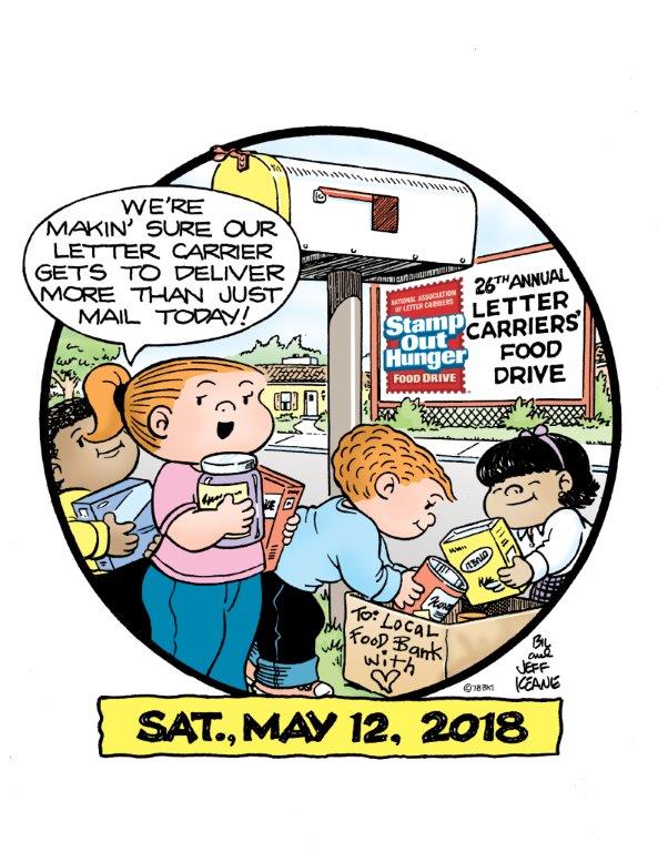 Letter Carrier Food Drive is Saturday, May 12 