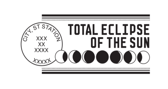 Solar Eclipse Forever stamps