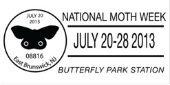 Moth Week postmark