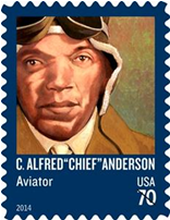 Tuskegee Airmen stamp