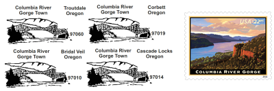 Columbia River Gorge stamp