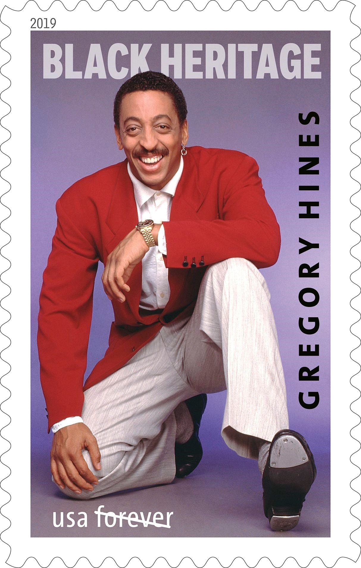 Black Heritage Stamp series - Gregory Hines Forever stamp