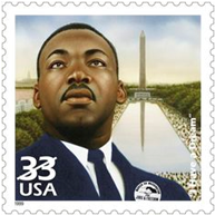 1999 33-cent Martin Luther King Jr. stamp.