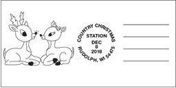 Rudolph Post Office Postmark