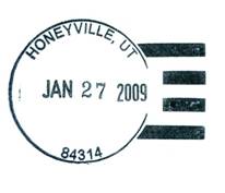 Honeyville, UT postmark