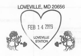 Loveville, MD postmark