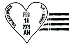 Valentines, VA postmark