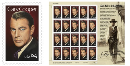 Gary Cooper stamps