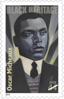Oscar Micheaux Black Heritage stamp
