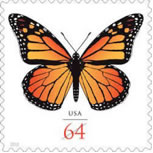 64-cent Butterfly stamp