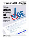 Cover of Postal Bulletin 22285, May 20, 2010 - Voice of the Employee Completed Surveys due May 25