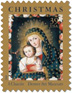 Christmas: Chacon Madonna and Child stamp