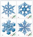Holiday Snowflakes stamps