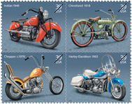 American Motorcycles stamps