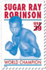 Sugar Ray Robinson stamp