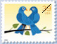 Love: True Blue stamp