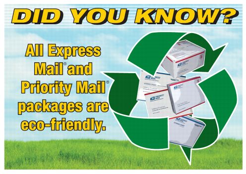 PB 22260 Back Cover. Did You Know? All Express Mail and Priority Mail packages are eco-friendly.