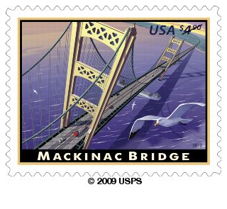 Stamp Announcement 10-04: Bixby Creek Bridge (Express Mail)