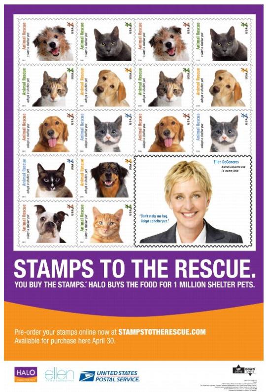 STAMPS TO THE RESCUE. Poster