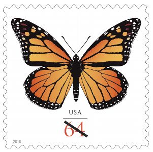 Stamp Announcement 10-15: Monarch (Butterfly)
