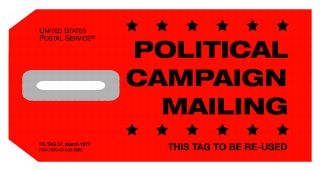 Tag 57, Political Campaign Mailing graphic