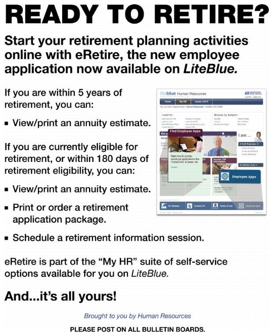 READY TO RETIRE?