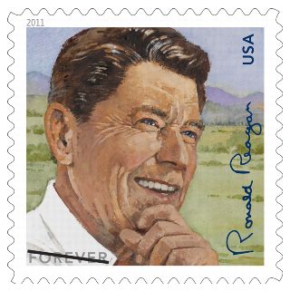Stamp Announcement 11-05: Ronald Reagan